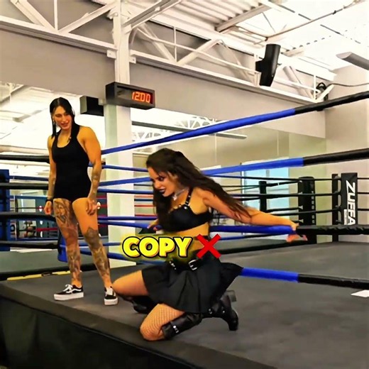 Mami Copy vs Original ☠️🔥#wwe#shorts#ultraedit
