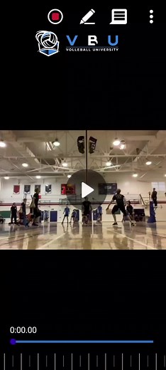 Here's an example of the coaching members of the volleyball University App are getting. We provide REAL coaching and PERSONALIZED feedback. This isn't just a video library resource. We understand that every player is different and therefore needs slightly different coaching. If you want to get 1 on 1 coaching, access to 71 video resources, along with other resources (mental performance, nutrition, volleyball IQ, etc.) visit vbuapp.com or simply comment or DM us the word