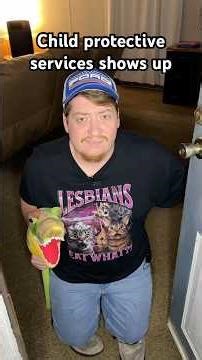 Child protective services shows up to your house #cps #skit #funny