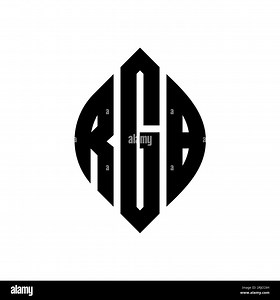 RGB circle letter logo design with circle and ellipse shape. RGB ellipse letters with typographic style. The three initials form a circle logo. RGB Ci Stock Vector Image & Art - Alamy