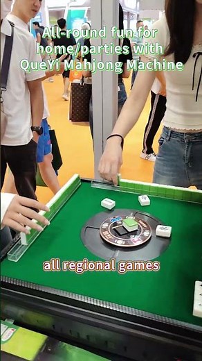 Installation fears? Gone! This automatic mahjong table comes pre-assembled.