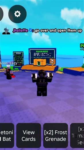 Opening admin chest in plant versus brainrot pvb 67