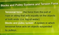 Blocks and Pulley Systems and Tension Force - Overview ( Video ) | Physics