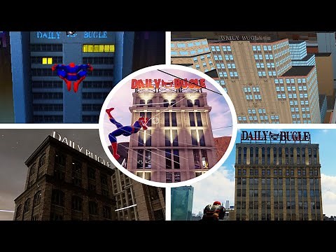 Daily Bugle Evolution in Spider-Man Games (2000 - 2022)