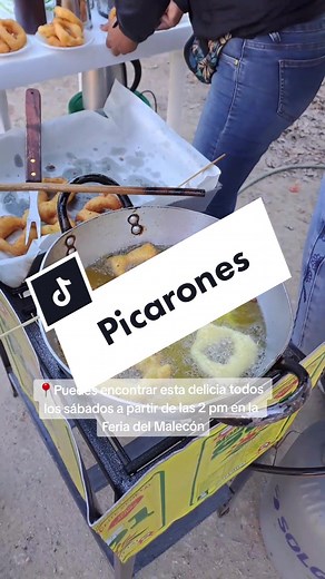 🥯Picarone 🥯 Si vienes a Oxapampa o eres de Oxapampa, tienes que probar estos deliciosos picarones, los encuentras todos los sábados a partir de las 2:00 pm en la feria del Malecón. #Oxapampa #igerspasco #picarones #postre #feriadelmelacon #comida #tradición #Perú