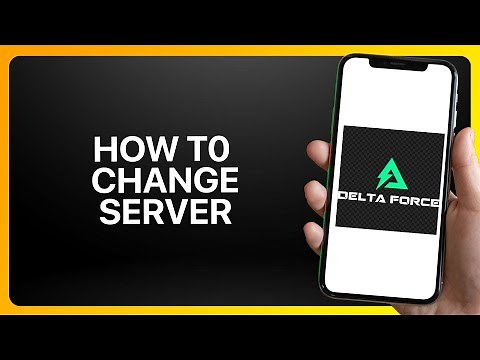 How To Change Server in Delta Force Mobile Tutorial