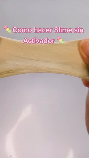 🍡Como hacer Slime sin Activador 🍡
