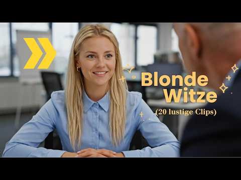 Blonde Witze |😂 Die besten 20 Sketche | Lustige Blondienen lassen ihre Schlauheit sprechen #lustig