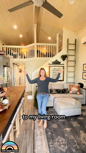 1M views · 27K reactions | Could You See Yourself Living in This 'Texas Sized' Tiny Home (16 x 42)? Community: Waters Edge Manufacturer: Texas Tiny Home Solutions | Tiny Home Tours | Facebook