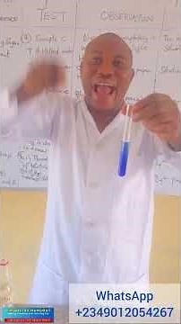 2025 WAEC Chemistry Practical | Qualitative Analysis 🧪 #ChemistryPractical #ChemistryShorts