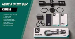 New Year, New Glass! Vortex Venom 3-15x44mm FFP & 1-6x24mm SFP