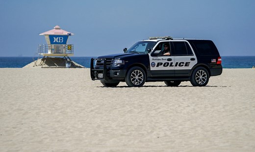California shuts down beaches as crowds flock to the coast