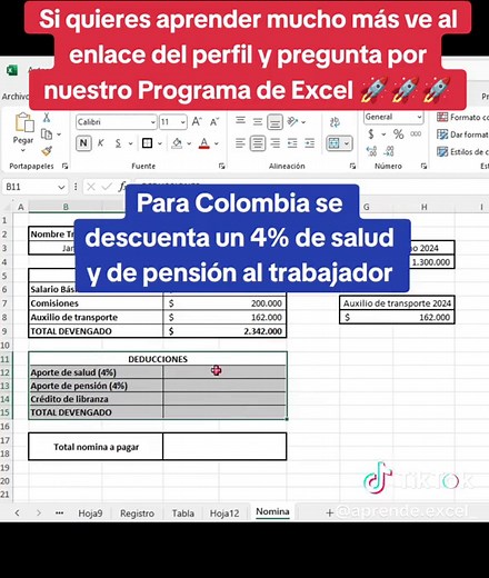 Calcula Nómina en Excel: Simplifica tu Trabajo Eficazmente