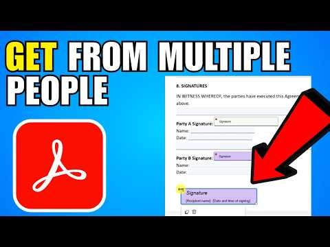 How To Get Signatures From Multiple People Using Adobe Sign (2026) (Step By Step Guide)