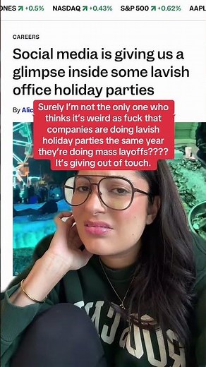 These office holiday parties are TOO MUCH
