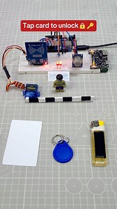 DIY Smart Door: Blocks Access When Smoke Detected 🚫🔥#Arduino #RFIDProject #SmartDoorLock #SmokeDetector #FireSafety #DIYElectronics #STEMEducation #HomeSecurity #ArduinoTutorial #TechInnovation | SunFounder OpenSource