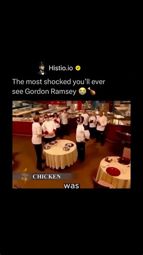 HISTIO on Instagram: "On *Hell’s Kitchen*, Gordon Ramsay’s blind taste test has become a brutal lesson in pressure cooking, forcing chefs to identify basic ingredients while blindfolded. 👨‍🍳🎤 In the very first test from Season 1, contestant Jimmy was served plain chicken — yet confidently described it as “meat tortellini with a bit of sweated onions in the background.” 🍗😭 Ramsay immediately lost it, snapping back with the now-iconic line, “It’s chicken, you twat!” The moment perfectly captu