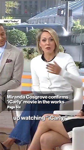 Page Six on Instagram: "Miranda Cosgrove revealed the "iCarly" movie is set to start filming next year."