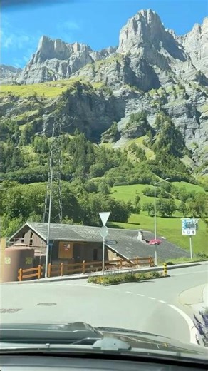 This place feels unreal… Leukerbad, Switzerland 😍🏔️ #Switzerland #Leukerbad # #travel#швейцария