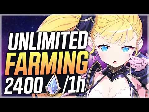 HOW TO UNLIMITED FARMING 2400 ESSENCE OF RADIANCE PER HOUR (100% FREE!!) - Epic Seven