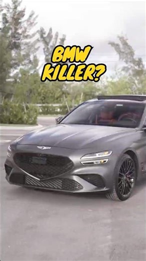 Genesis G70 3.3T: The BMW Killer Nobody Noticed #shorts #cars #Genesis