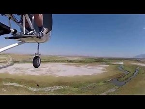 The Flight - Part 2: fun Autogyro Calidus flying close to the ground.