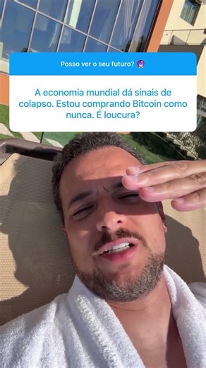 É LOUCURA COMPRAR BITCOIN COM A ECONOMIA EM COLAPSO?