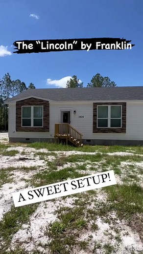 🔥Now this one is cool! This is a off frame modular home placed on 7 acres owned by Florida Modular Homes! This is the “Lincoln” by Franklin Homes, a little over 1,900 sqft. This house is right outside of St. Augustine, FL. Watch the FULL tour on our channel, link in bio! Chance’s Home World! #modularhomes #modularhome #hometour #housetour #newhome #doublewide #prefab #manufacturedhomes #mobilehome