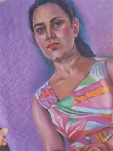 Creating a Beautiful Portrait of a Woman in Floral Dress