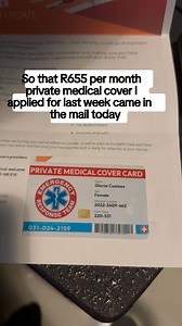 ⛔ South Africans can now get access to low cost affordable private medical cover from R655 per month | Sandra Williams