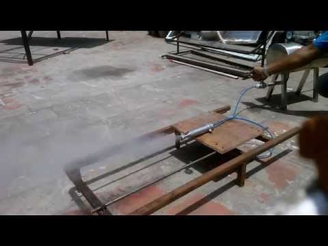 H2O2 hydrogen peroxide rocket engine - 20% concentration