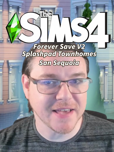 San Sequoia Splashpad Townhouses in Version 2 of my Forever Save - Family Colors #TheSims4 #TheSims #Sims4 #Sims4Build #SimsBuild