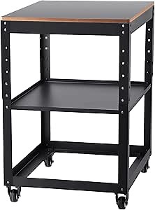 800 LBS Adjustable Conveyor Roller Length 24''-52'' Height 30''-50'' Conveyor Belt, 23'' Wide Conveyor Roller Stand with Stainless Steel Rollers for Woodworking Planer Warehouse, Built-in Hooks