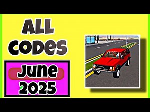 [JUNE 2025] ALL WORKING CODES DRIVE WORLD ROBLOX | DRIVE WORLD CODES