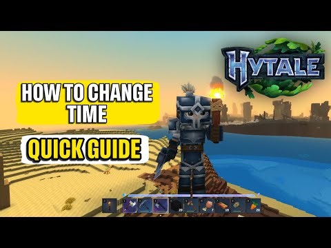 How to Change Time of Day With Console Commands in Hytale Quick Guide