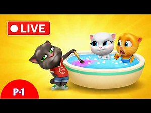 My Talking Tom 2 Friends Live Gameplay Walkthrough Android/Windows P-1