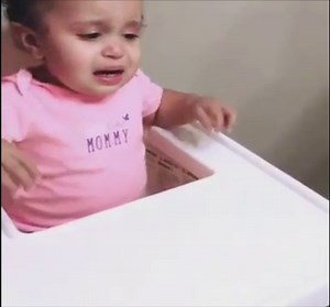 Toddler's Hilarious Reaction to Seeing a Glass of Wine