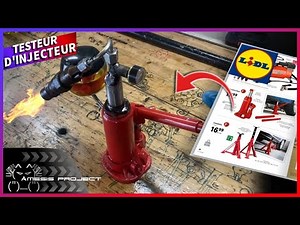 Créer un Testeur D'injecteur pour le futur passage a l'Huile de végétale.