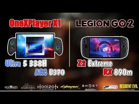 Legion Go 2 (Z2 Extreme) Vs OneXPlayer X1 (Ultra 5 338H) | 2026 Handheld Showdown