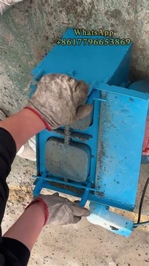 Block Building Machines Mobile Laying Concrete Block Machines Simple Paving Making Machinery #mould