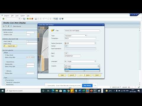 In SAP How to create a Shortcut to a Transaction code #Shorts