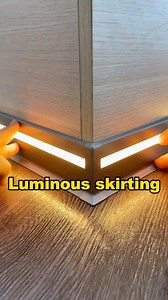 Aluminum alloy baseboard with lighting trim. #trim #closeup #Ceilingclosing #Decorationclosing #metaltrims #tiletrim #buildingmaterials #renovation #rebuild #reconstruction #harmercoverings | Harmercoverings