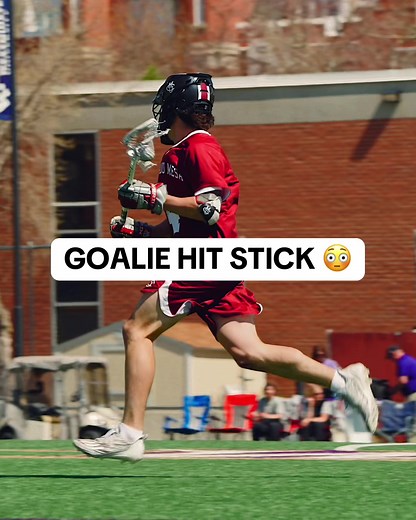 Lacrosse Highlight: Epic Goalie Hit Stick