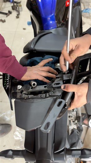 Yamaha R15M Bike Modified Kara Li Yaar😱 #modified #bikers #dreambike #yamaha #modification #shorts