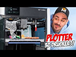 Bambulab H2D | 3D printer as a plotter?! Stickers, T-shirts, crafts!