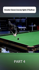Snooker Queen bravely fights O'Sullivan #snooker #snookerplayer #snookerlover #fyp #usa🇺🇸 #foryou | World Snooker Spotlight