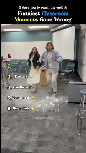 Ranking Funniest Classroom Fails 😭🥀🙏🏻
