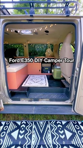 Ford E350 DIY Camper Tour