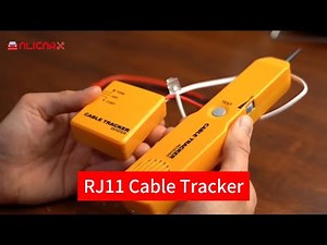 Telephone Cable Tracker Phone Wire Detector RJ11 Line Cord Tester Tool Kit Tone Tracer Receiver