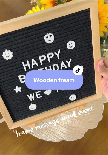 Creative Wooden Frame Message Ideas for Events